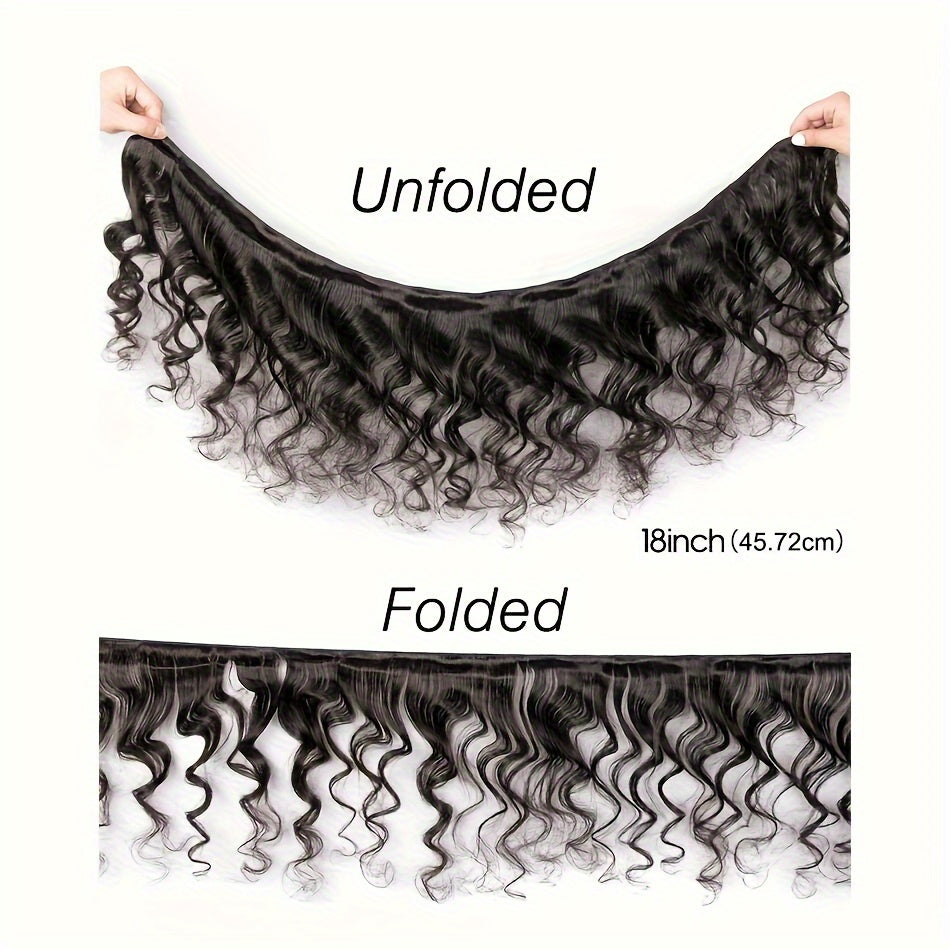 Loose Wave Human Hair Bundles With 4x4 Lace Closure 12A Peruvian Virgin 100% Unprocessed Loose Deep Wavy 4 Bundles 4x4 Lace Closure Natural Black Weave Extensions Transparent HD Ocean Wave